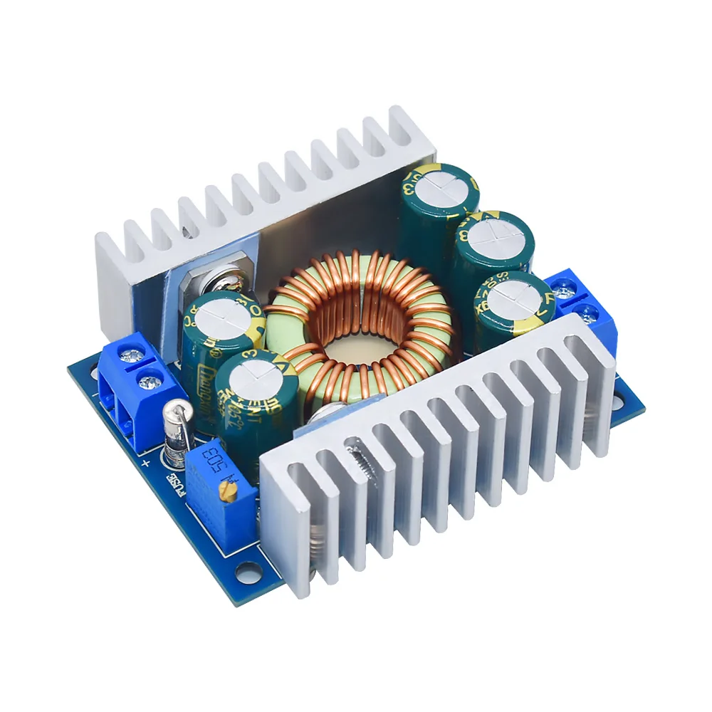 100W 5-40V 12A DC-DC High Power Low Ripple Adjustable Step-down Module 95% Efficient Car Power Module 12/24V to 3.3V/5/12V