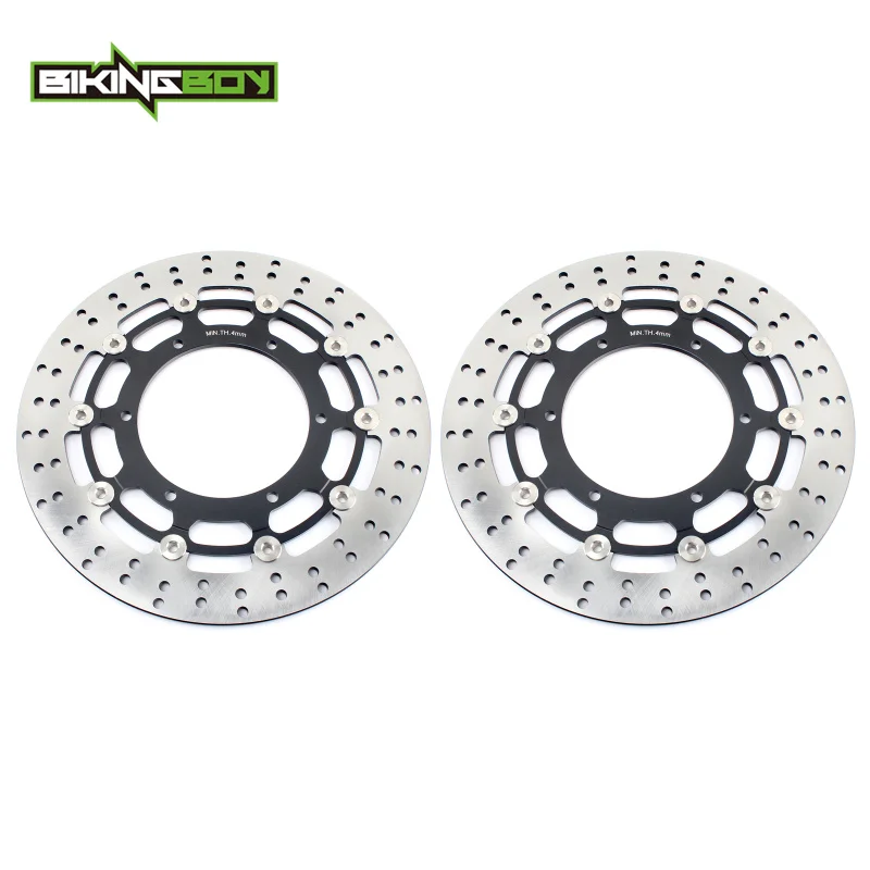 BIKINGBOY Front Brake Discs Rotors Disks YZF R7 99 00 01 FJR 1300 04-13 FJR1300 ABS 03-17 07 08 FJR 1300 AE AS MT-01 1670 05 06