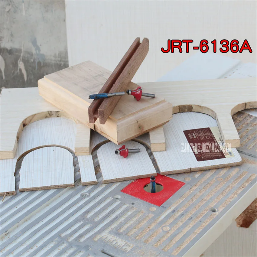 JRT-6136A Multifunctional Engraving Machine Wood Workbench Electromechanical Wood Milling / Flip-chip Workbench 220V/110V 1.5KW