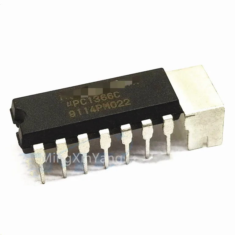 5PCS UPC1366C PC1366C UPC1366 DIP-14 Black and white if amplifier IC IC chip