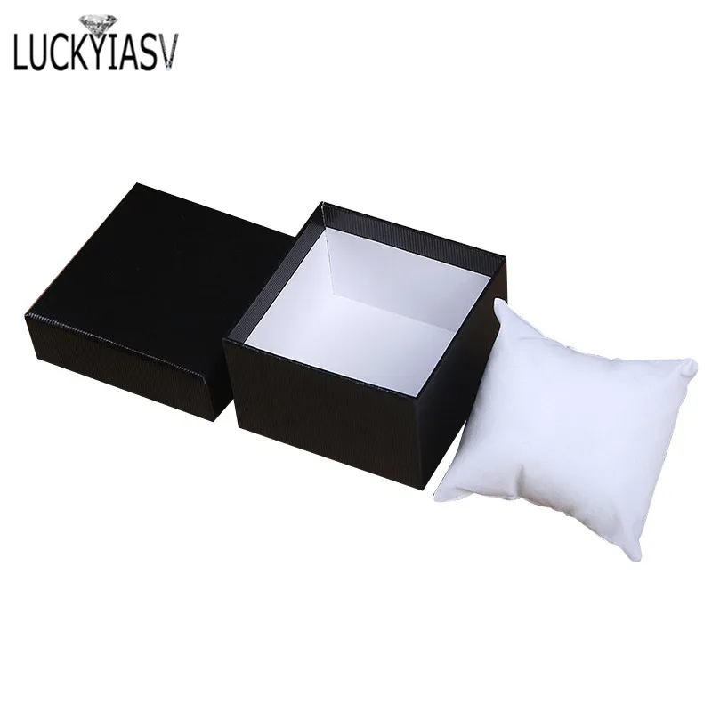 Paper Watch Box Present Gift Boxes Practical Jewelry Box for Bracelet Bangle Earrings Carrying Cases for Wholesales