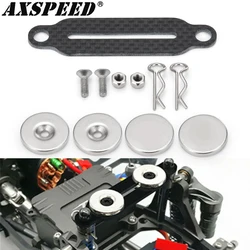 AXSPEED Magnetic Invisible Body Post Mount Kit for 1/10 RC Crawler Car SCX10 90028 90027 Body Shell Bracket Parts