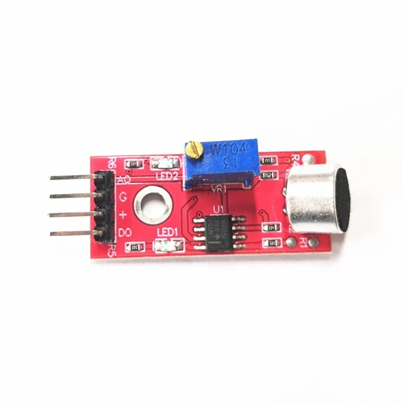 Modul Sensor Mikrofon Sensitivitas Tinggi Modul Sensor Suara Deteksi Suara