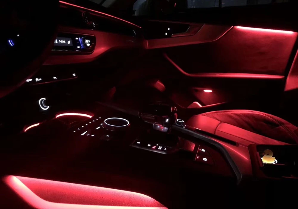 For Audi A4 B9 A5 2017 2018 2019 2020 32 Colors Interior Atmosphere Light ambient light Door contour lights