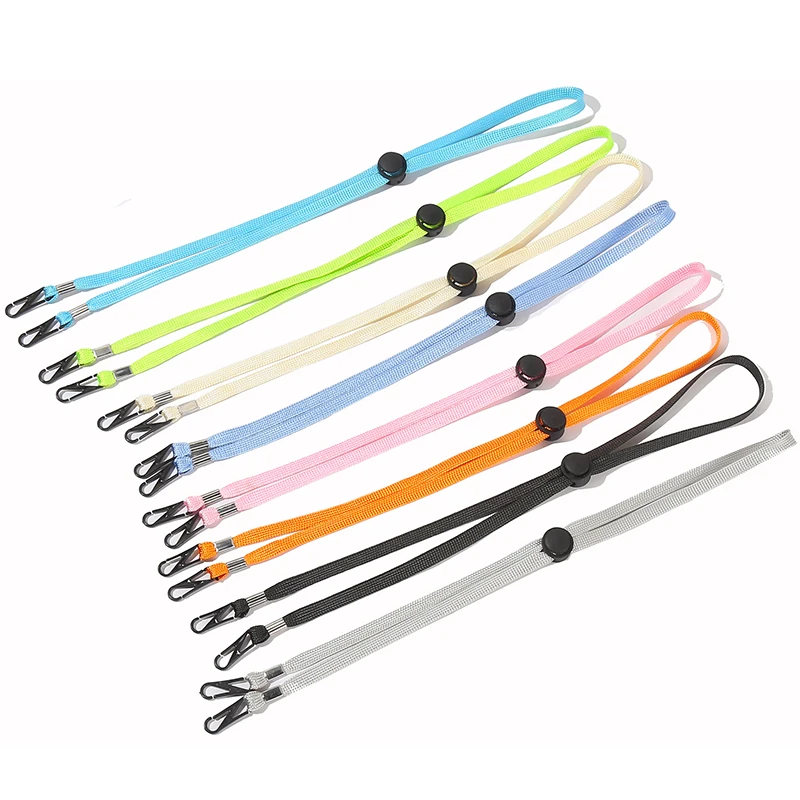 1pcs Adjustable mask lanyard for convenient and convenient fixation rope anti-lost anti-drop mask hanging neck rope sling rope