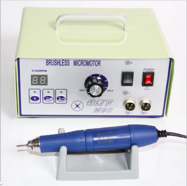 Dental Micromotor 70000 RPM Brushless  Dental Micromotor Polishing Unit with Lab Handpiece Jewellery Engraving Micromotor