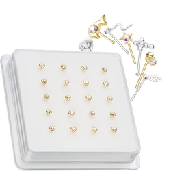 New Arrival  Fashion Design Nose Stud Women Girls Men Nose Piercing Body Jewelry Percing Nez Joyería Cuerpo Pircing Nariz