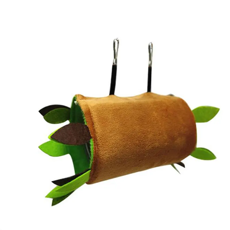 5 pz/set nido della fune foresta criceto amaca giocattoli morbidi foglia Tunnel giocattolo letto appeso casa gabbia calda ceppo di animali giocattolo piccolo animale domestico