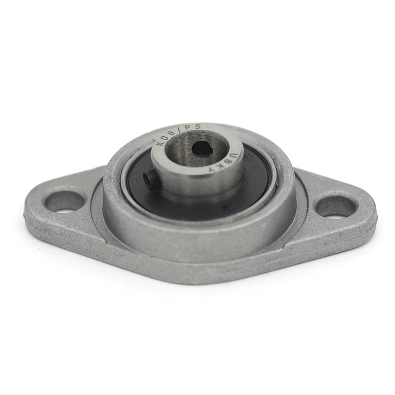 35mm KFL007 1pcs Bearing Zinc Alloy Miniature Bearing Pedestal KFL007 UCFL007 FL007 Flange Bearings Diy Cnc Parts