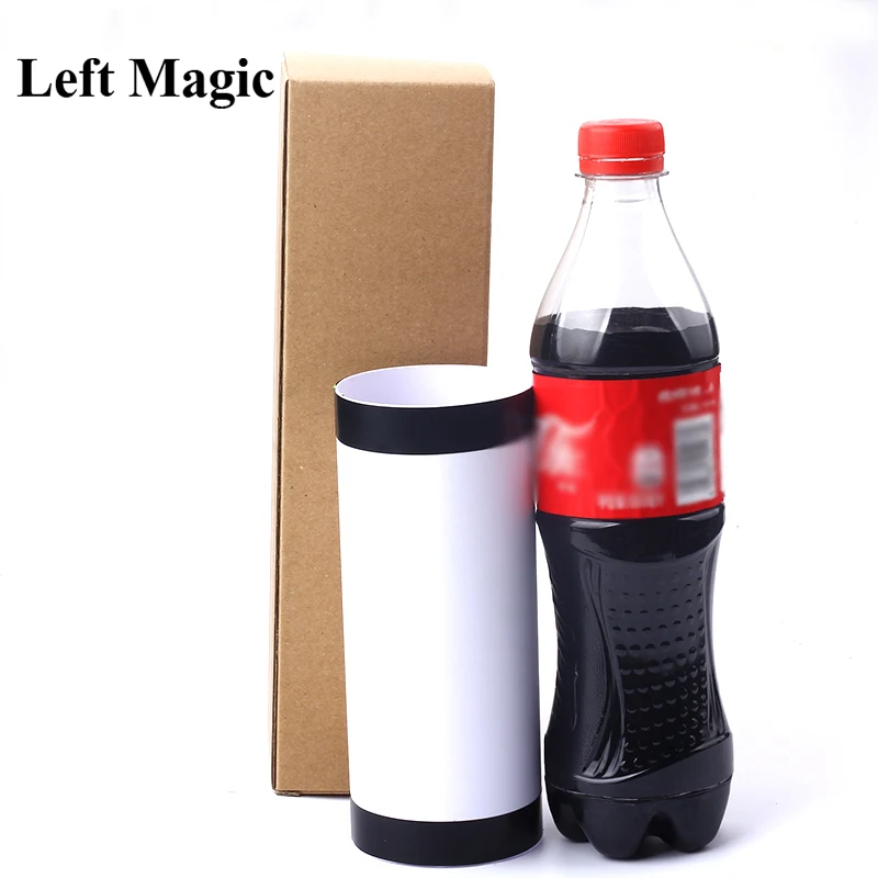 New Vanishing Cola Bottle Magic Tricks Vanishing Cole / Coke Bottle Stage Magic Props Bottle Magic Close Up Illusions Accessorie