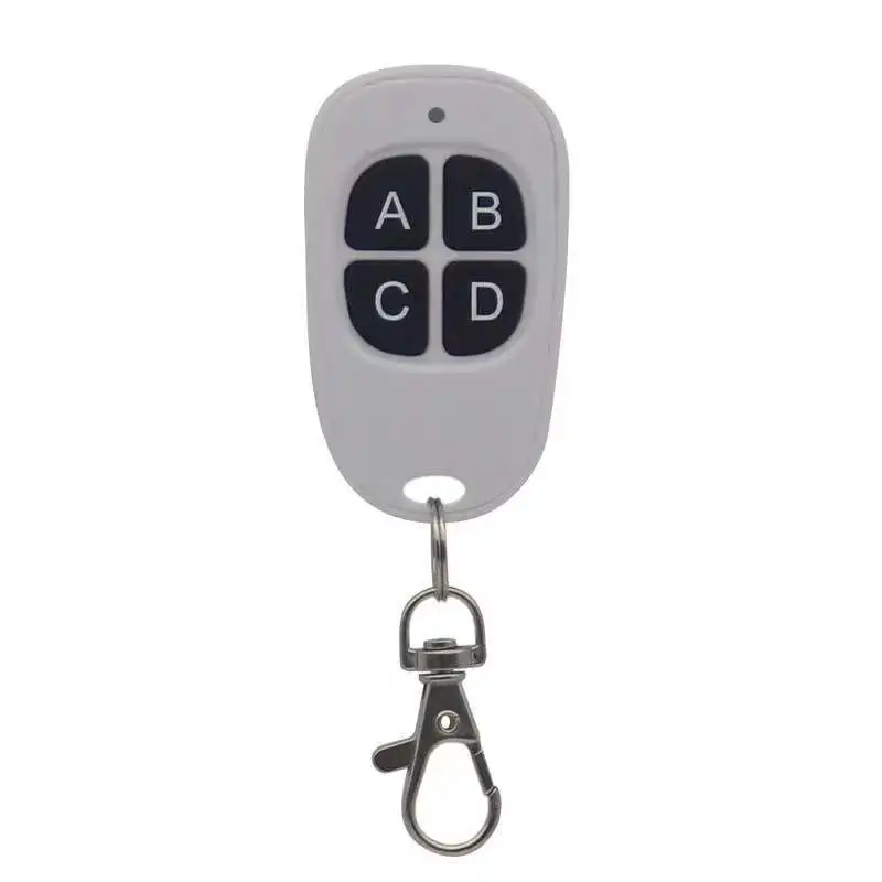 Wireless remote control security access control remote control 433 transmitter white duck egg 3 button new remote control