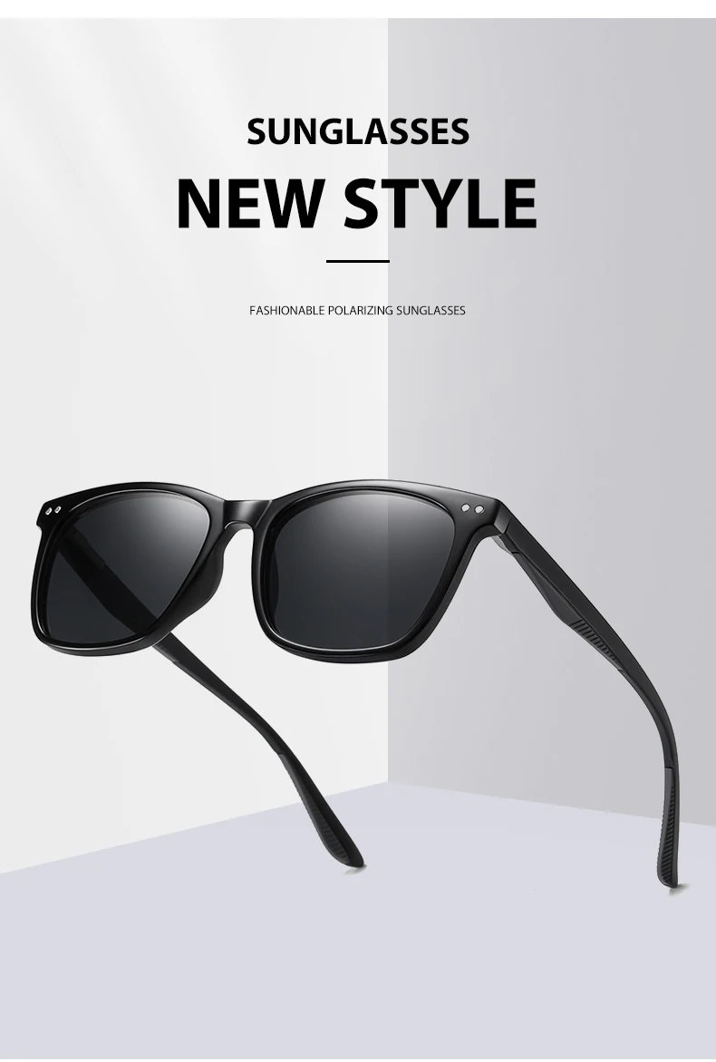 LM Platz Polarisierte Sonnenbrille Frau Mode Reise Gläser Mann Anti Glare Fahren UV400 Brille Trendy Unisex zonnebril dames – Detail 2