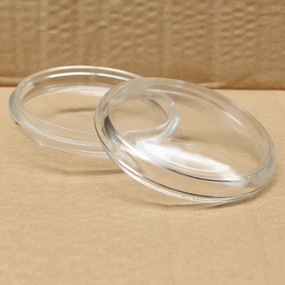 Cawanerl For Infiniti EX EX25 EX35 EX37 FX FX35 FX37 FX45 FX50 FX30D Car Round 90mm Front Bumper Fog Light Glass Cover Lens