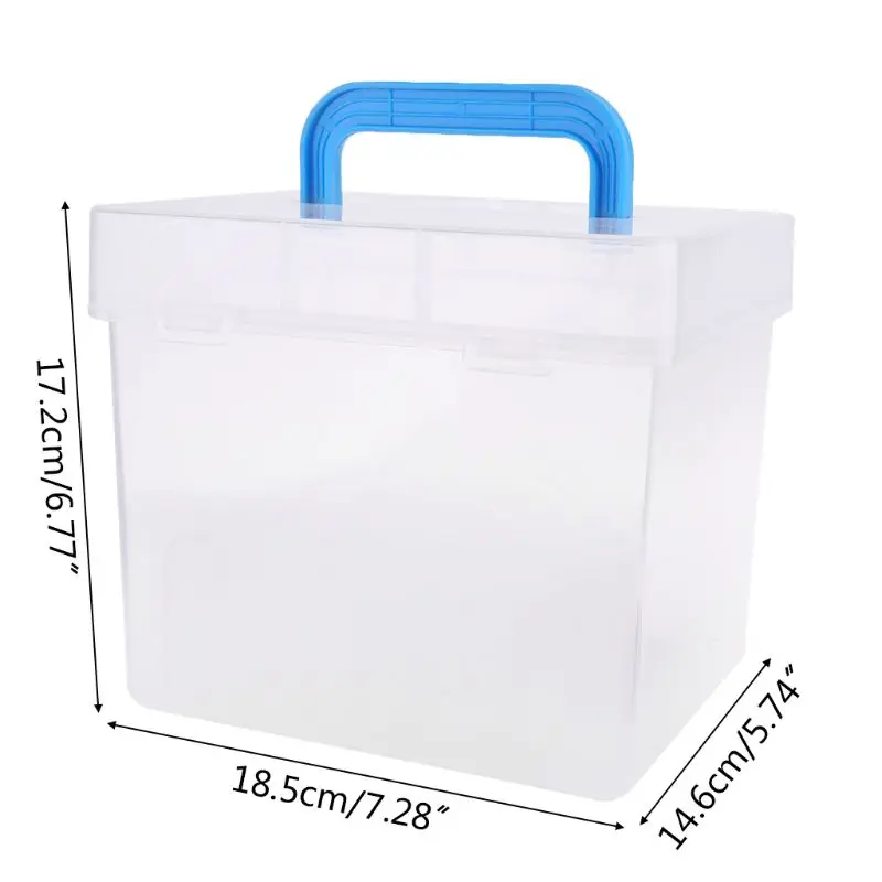 80 Slot Plastic Carrying Marker Case Holder Storage Organizer Box for Paint Sketch Markers-Fits for Markers Pen from 15mm to