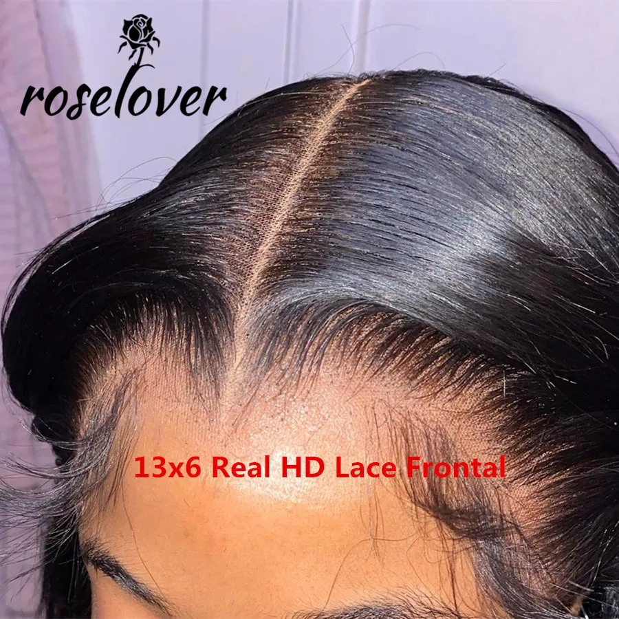 

13x6 HD lace Frontal Straight Invisible HD Transparent Lace Melt Skins 6x6 5x5 HD Lace Closure Human Hair Remy Hair Pre Plucked