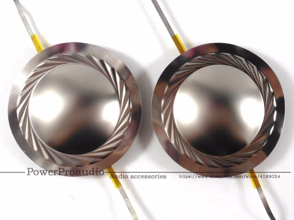 2 pieces Voice coil ID: 39mm High quality Titanium alloy diaphragm 8 ohm tweeters speaker voice coil