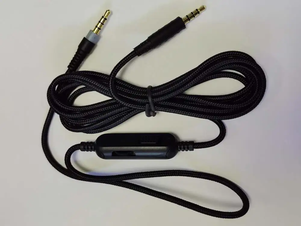 Headphone Cable For Hyper Cloud Series Earphone For Bluetooth Headphone Audio Aux Cable For Kingston Gaming Headphone 1.8 Meter