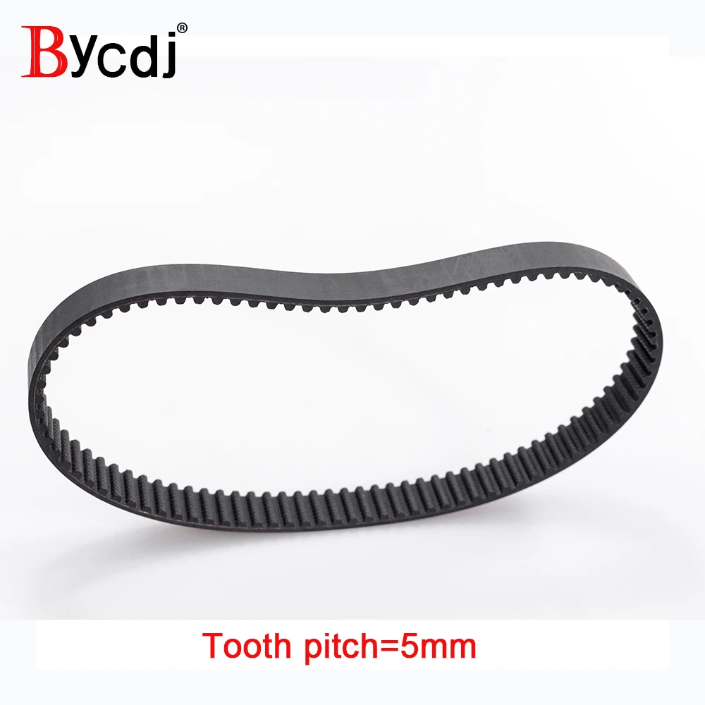 Arc HTD 5M Timing belt C=515/520/525/530 width10/15/20/25mm Teeth 103/104/105/106  synchronous Belt 515-5M 520-5M 525-5M 530-5M