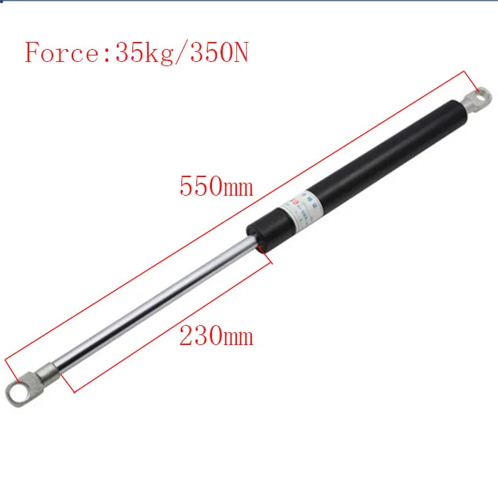 

Free shipping 550mm central distance, 230 mm stroke, pneumatic Auto Gas Spring, Lift Prop Gas Spring Damper