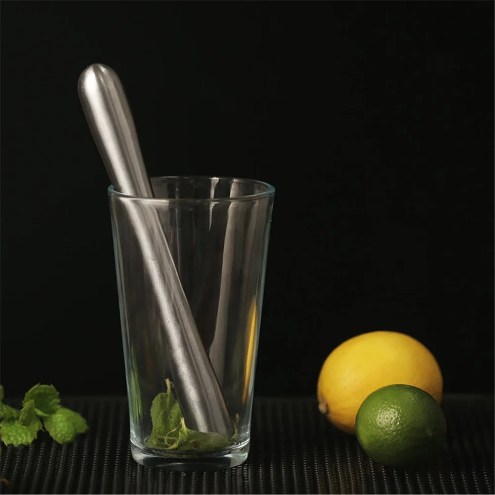 

22.5cm Bar Cocktail Muddler Mojito Hedgehog Head Stainless Steel Bar Mixer Cocktail DIY Drink Bar Kitchen Tools Bar Accessory