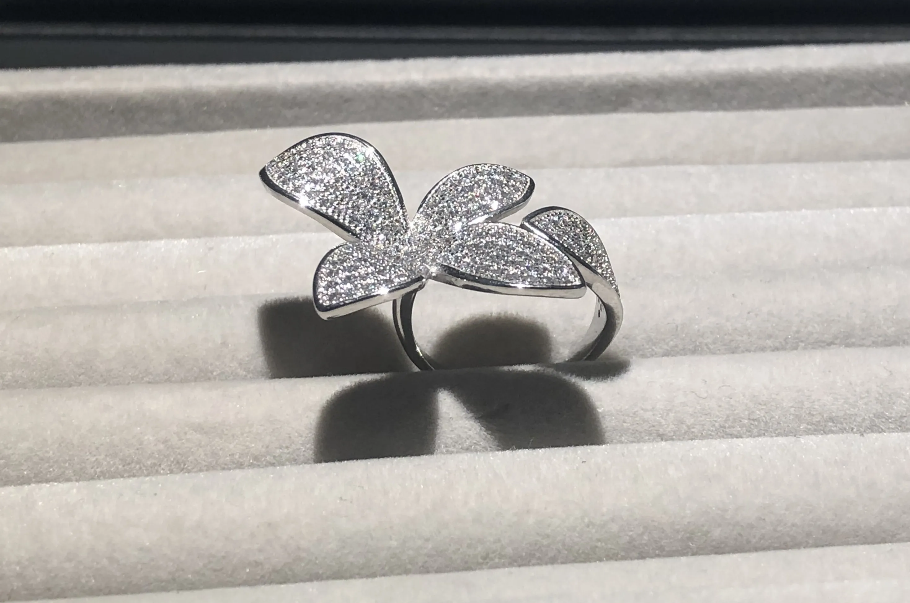 Luxury 100% 925 sterling silver rings for women delicalte girl Women Christmas gift cute Jewelry anillos plata 925 para mujer image 6