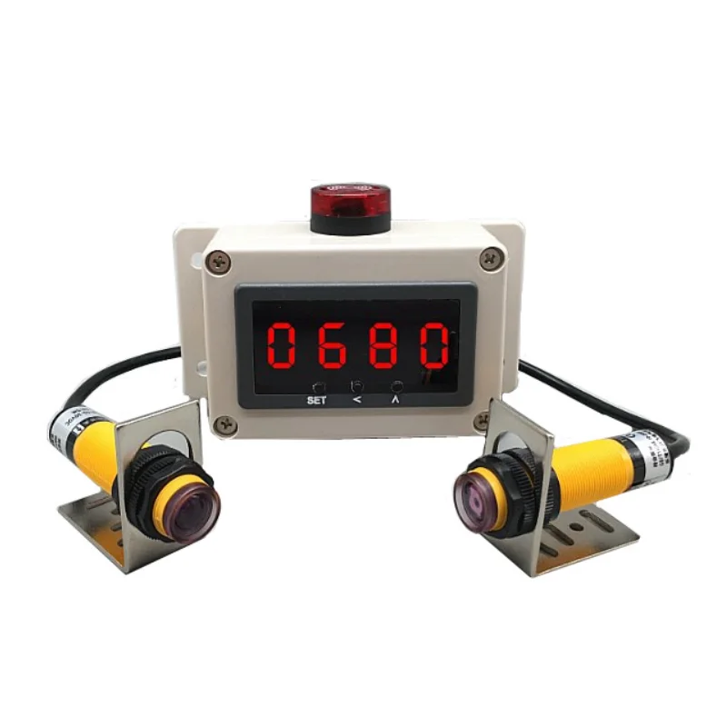 Counter Automatic Induction Infrared Conveyor Assembly Line Conveyor Points Intelligent Electronic Digital Display Counter