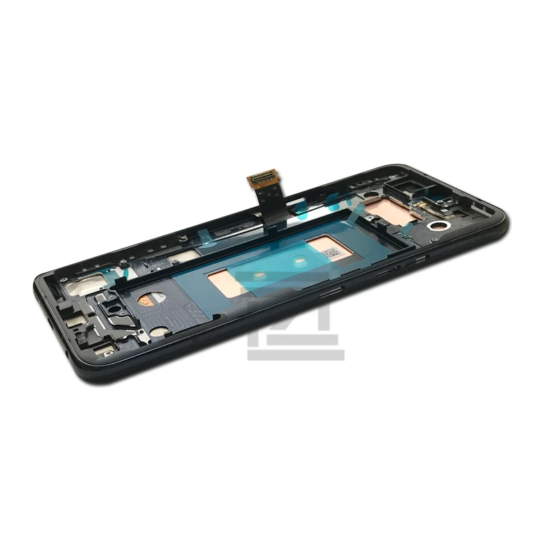 Dla LG G8X ThinQ Wyświetlacz LCD Ekran dotykowy Digitizer Zespół + Ramka Wyświetlacz Zamiennik Dla LG G8X Wyświetlacz LCD LLMG850EMW 6.4\'\'