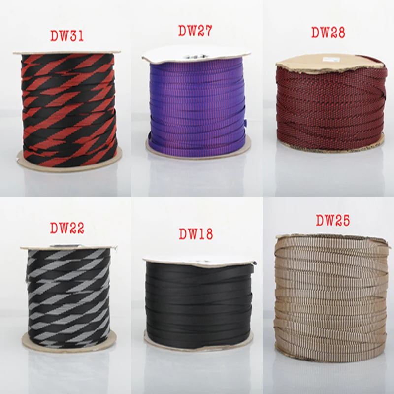 

New Audio HIFI Shield Suspension Screen Woven Rayon Nylon Cotton Snakeskin Mesh Knit Braided Cable Sleeve Tube