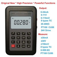 Original Precision LB02 Process Calibrator mV mA Resistance CU50 PT100 Signal Generator Thermocouple K 0-5V 0-10V 4-20mA Tester