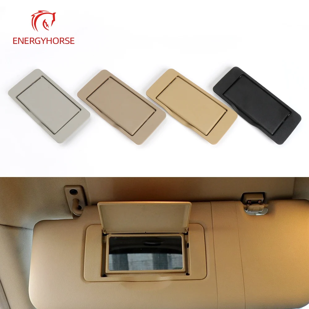 For Mercedes W203 Sun Visor Shade Mirror Makeup Cosmetic Cover Black Gray Yellow Beige Color  For Benz C CLASS A2038102110