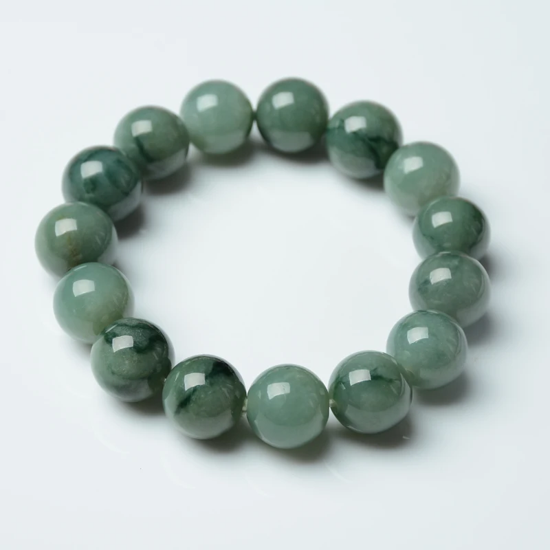 free shipping natural fine flowers floating A jade  bracelet  fashion for men and women to send the family friend