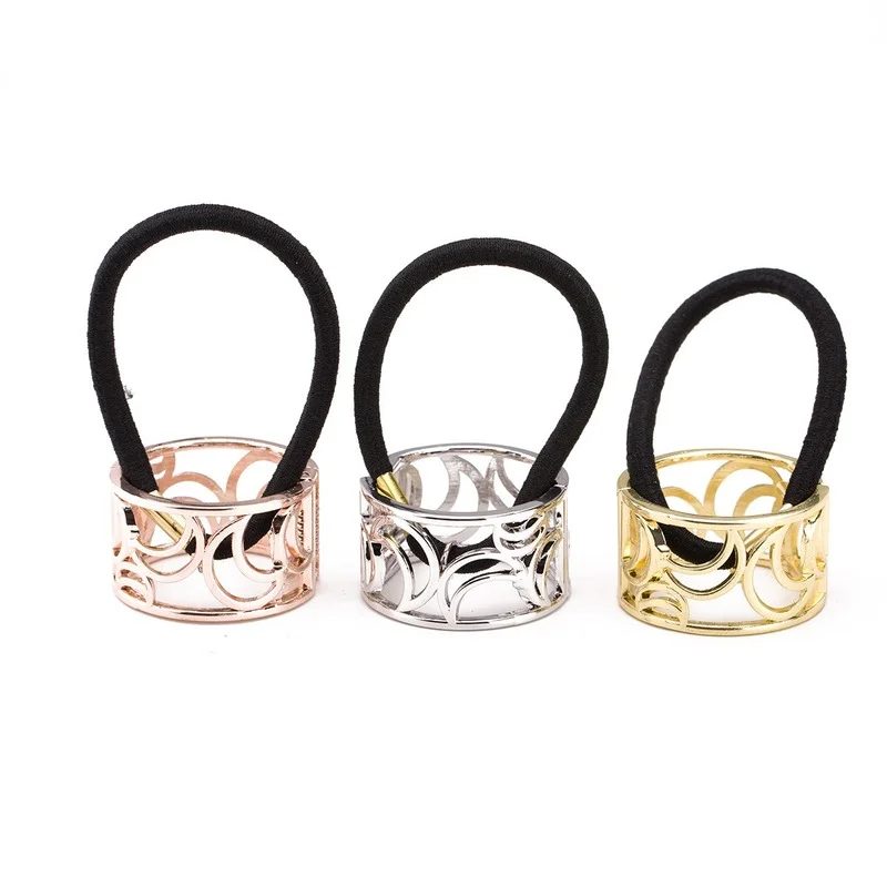 

2021 Wholesale Hot Sale European and American Hair Tie Rope Accessories Alloy Jewelry for Women Girl Gift