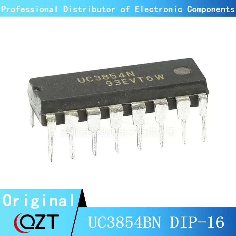 10 Buah/Lot UC3854BN DIP UC3854 UC3854B UC3854N DIP-16 Chip Tempat Baru