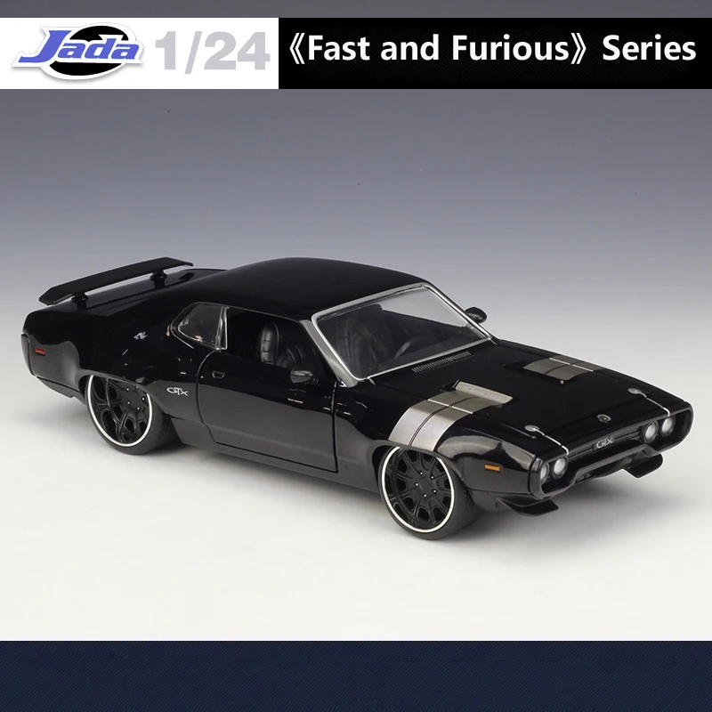 1:24 Jada High Simulator Classic Metal Fast and Furious Alloy Diecast Toy Model Cars Toy For Children Birthday Gifts Collection