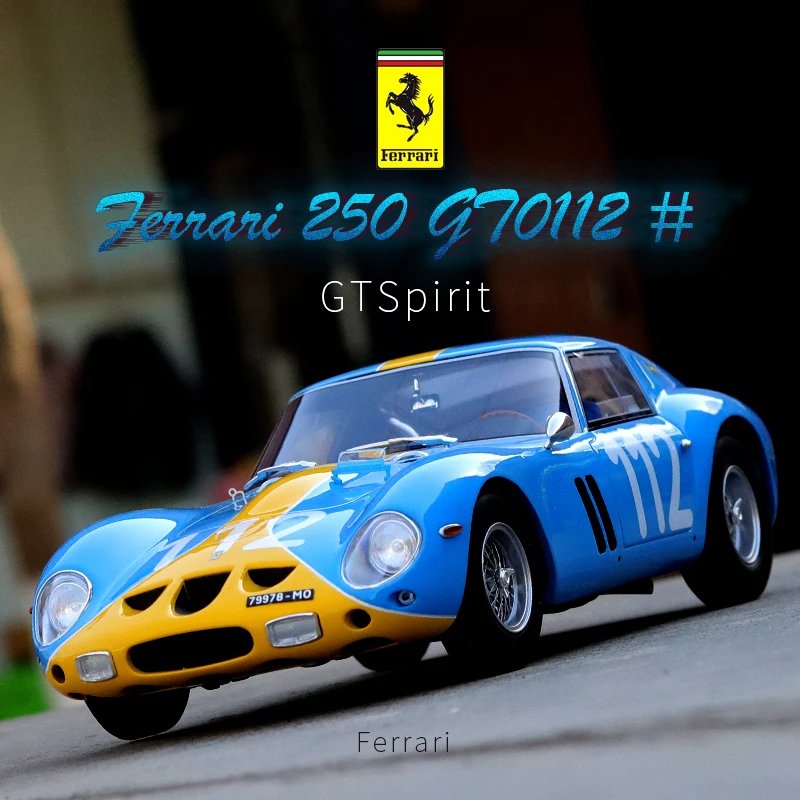 GT Spirit 1:18 Ferrari 250 GTO Simulation Resin Car Model  Limited Edition Collection Of Car Models