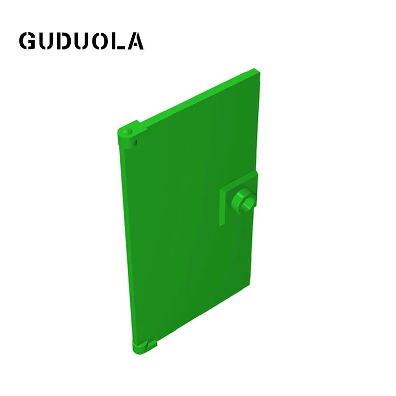 

Guduola Building Block Door for Frame 1x4x6 with Stud Handle 60616 Frames Windows Walls MOC Build Educational Toys 10pcs/LOT