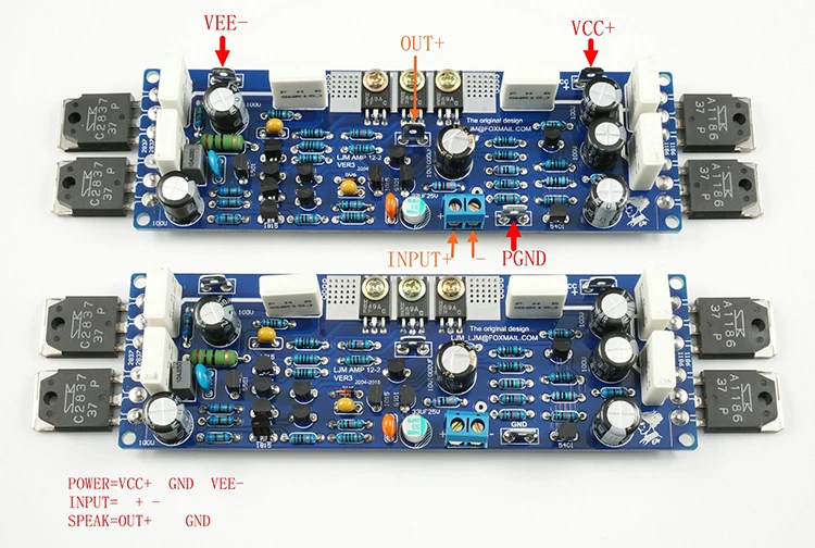 One Pair LJM A30W ONSEMI NJW0302G NJW0281G Dual Channel 30W 8Ω Pure Class A Power AMP Amplifier Finished Board with AP Test