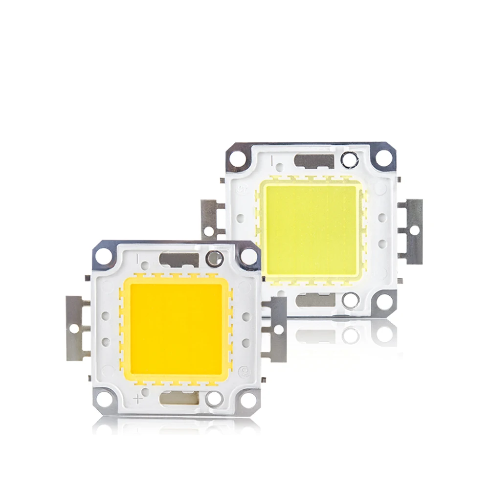 5 szt. 10W 20W 30W 50W 100W COB Chip LED DC 9-12V 30-36V zintegrowane koraliki z matrycą diod reflektorów wysokiej mocy