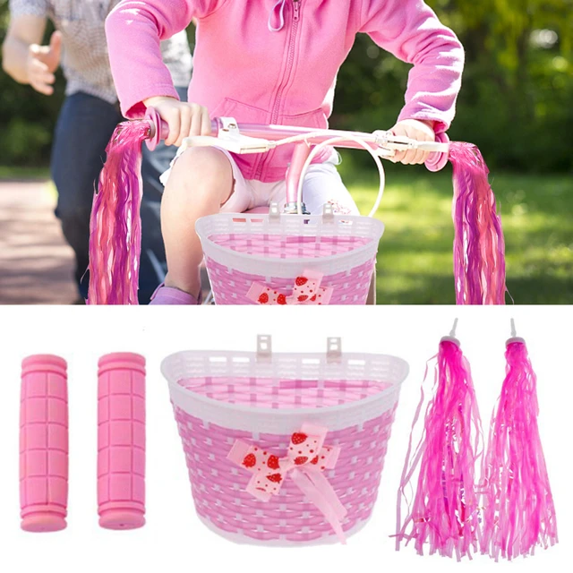 Accessories Basket Bicycle Girl Kids Bike Accessories Girl 1 Set Bike Front Aliexpress
