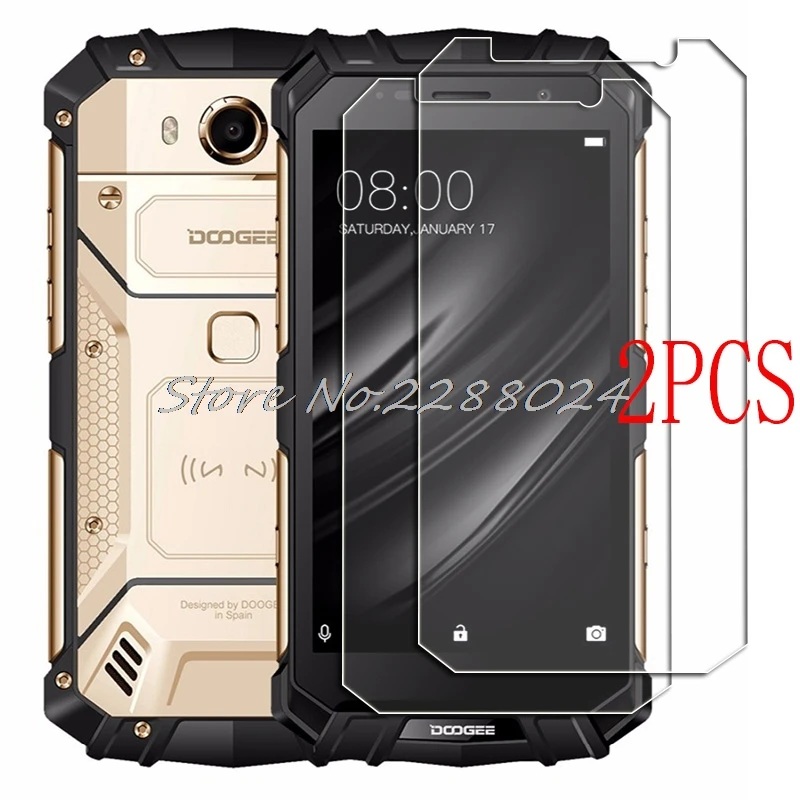 2PCS FOR Doogee S60 Lite Tempered Glass Protective on Doogee S60Lite 5.2\