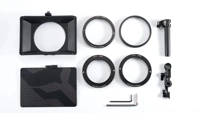 INSTOCK Tilta MB-T15 Mini Matte Box for DSLR cameras mattebox lens ring for BMPCC 4K 6K A7 GH5 5D4