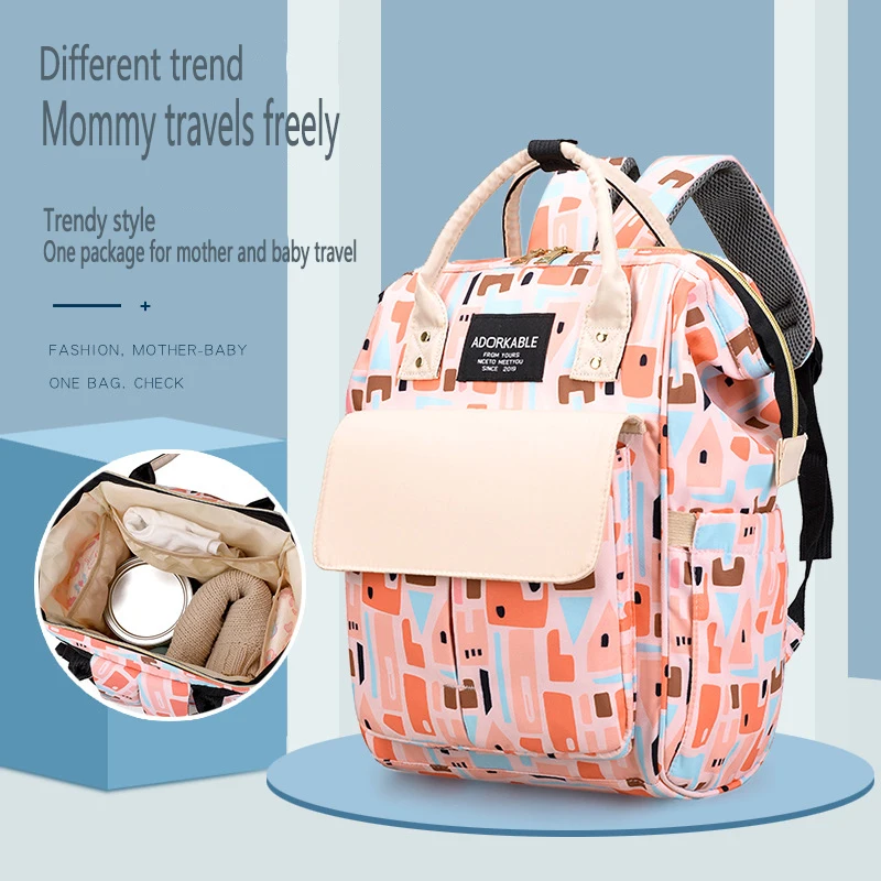 

UmaUbaby 2021 New Diaper Bag Baby Backpack Travel Mommy Bag Stroller Baby Carriage Mommy Maternity Diaper Bag Large Capacit