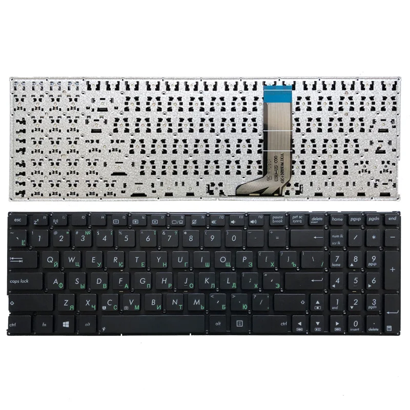 Russian keyboard for Asus A556U K556U X556U F556U FL5900UB X756U R558UA R558 RU laptop keyboard