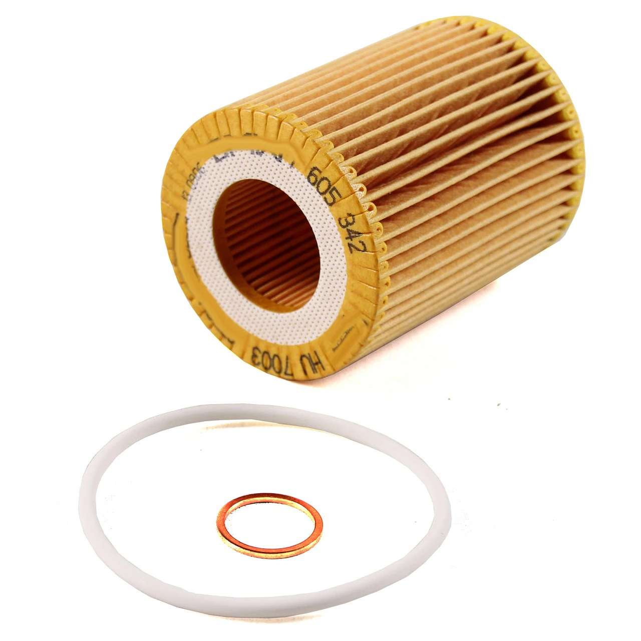 genuine oil filter for BMW F20 F21 F30 F31 1 series and 3 series 11427635557 HU7003x OX 825D 11427611969  11427605342