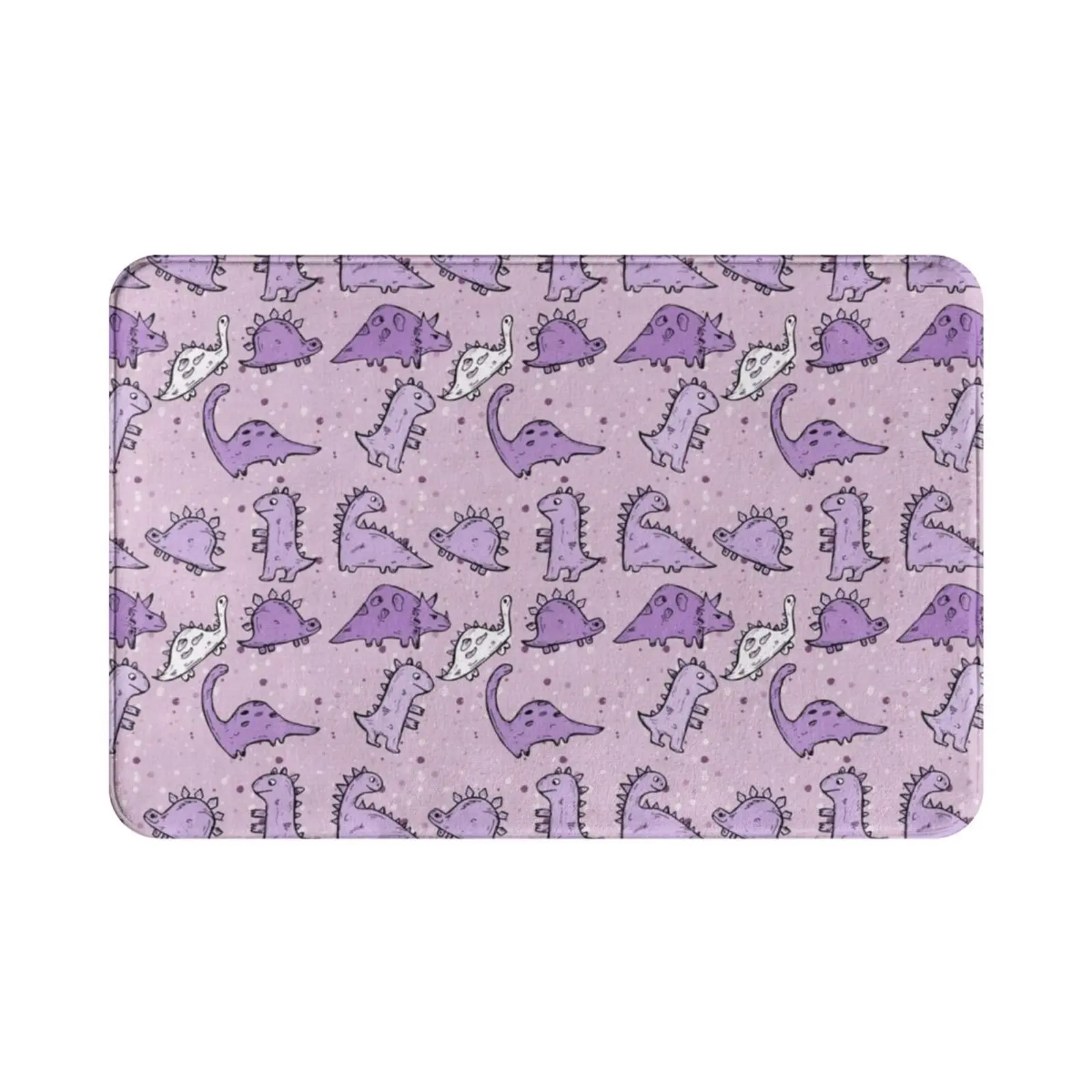 Pale Pink Purple Dinosaur Pattern Carpet Carpet Purple Dinosaur Dinosaur Pink Dinosaur Pink Cute