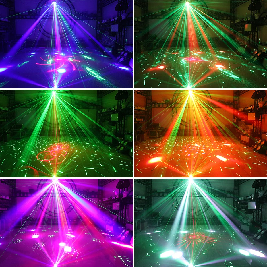 Imagem -06 - Alien Rgbw Led Feixe 96 Padrões Rgb Projetor Laser Discoteca dj Ponto Palco Efeito de Iluminação Festa Dança Clube Casamento Lâmpada Borboleta