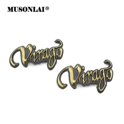 3D Virago Logo Emblem Badge Motorcycle Motorbike Gas Fuel Oil Tank Decals Stickers for Yamaha XV250 XV535 XV750 XV1100 Virago