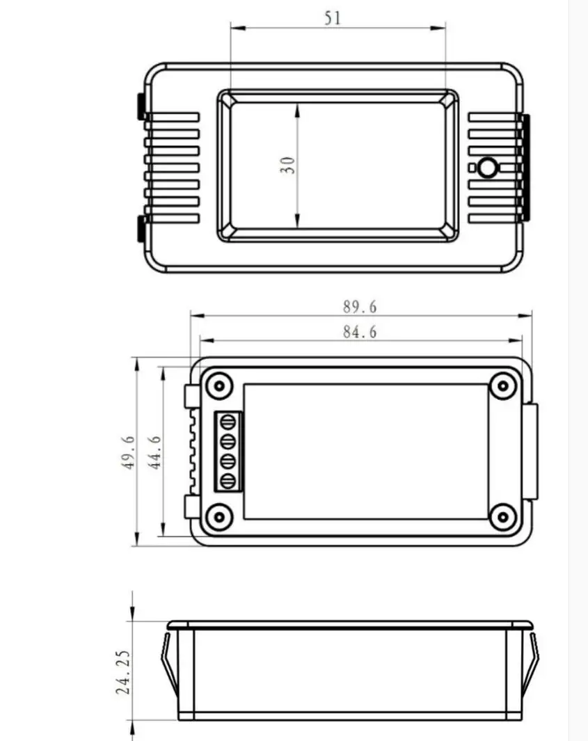 0-100V Battery SOC meter Capacity POWER Monitor Li-ion Lifepo4 Lead acid Lithium 3S 4S 6S 7S 8S 10S 12S 13S 14S 16S 20S  12V 24V