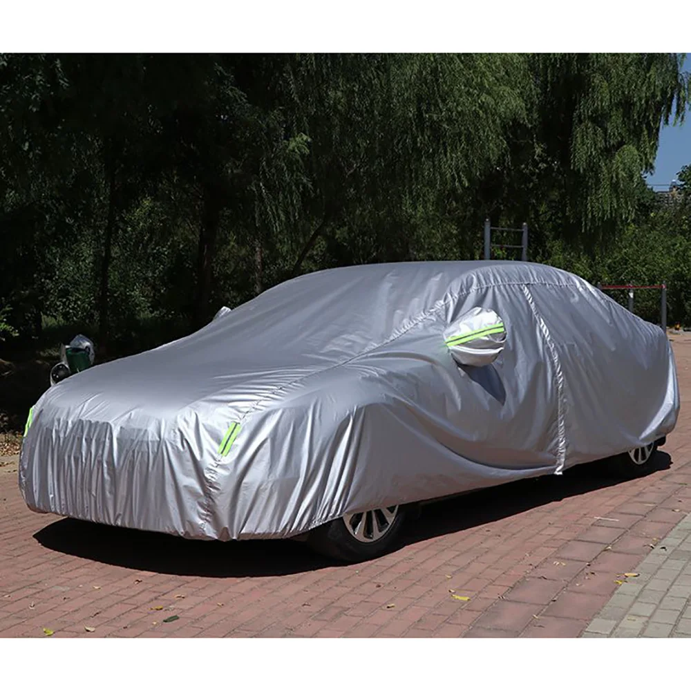 190T Universal Car Covers Outdoor sun protection Dustproof rainproof Snow protection for Toyota Camry Corolla RAV4 Yaris reiz