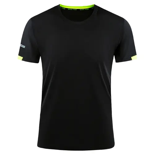 Summer Men’s And Women’s Quick-drying T-shirt Custom Logo Printing Embroidery Team Sportswear Running Shirt, 99.9% Fiber - Image 10